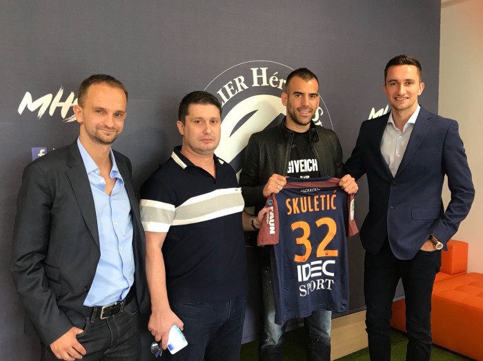 Petar Skuletic signs for Montpellier HSC
